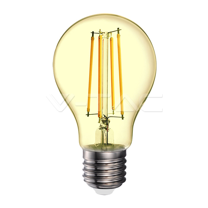 VT-2123 12.5W A70 LED FILAMENT FROST COVER TWIST CANDLE FLAME 2200K