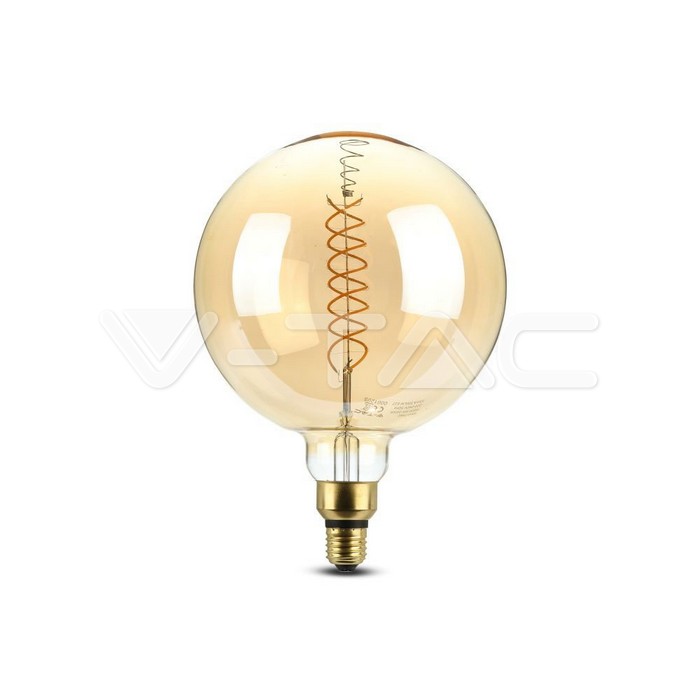VT-2138D LED Bulb - 8W Filament E27 G200 Dimmable 2000K