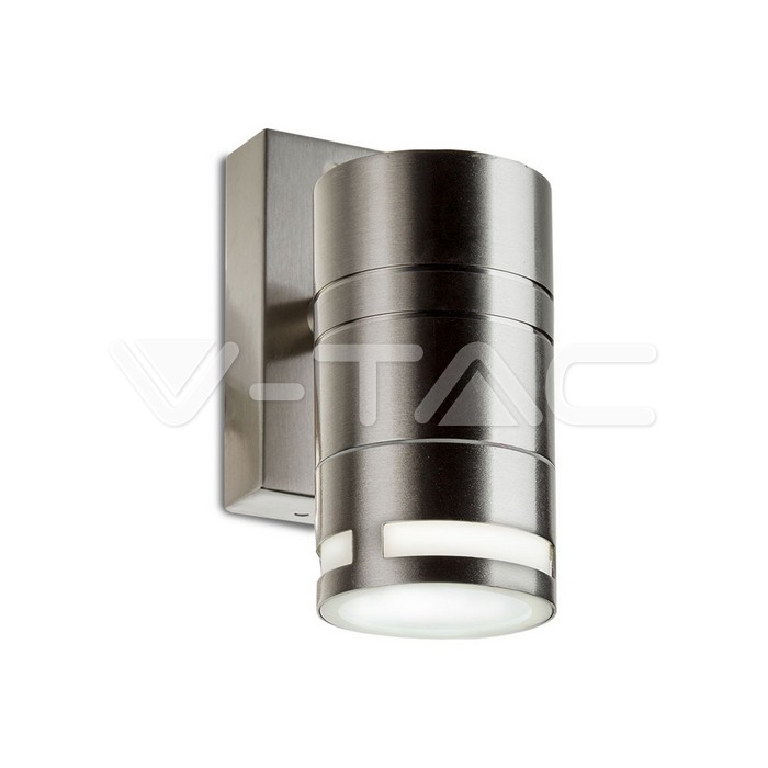 VT-7631 Wall Glass Fitting GU10 Steel Body 1 Way IP44