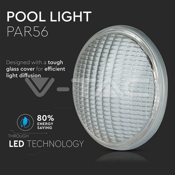 VT-1262 Pool Light 12W PAR56 6500K