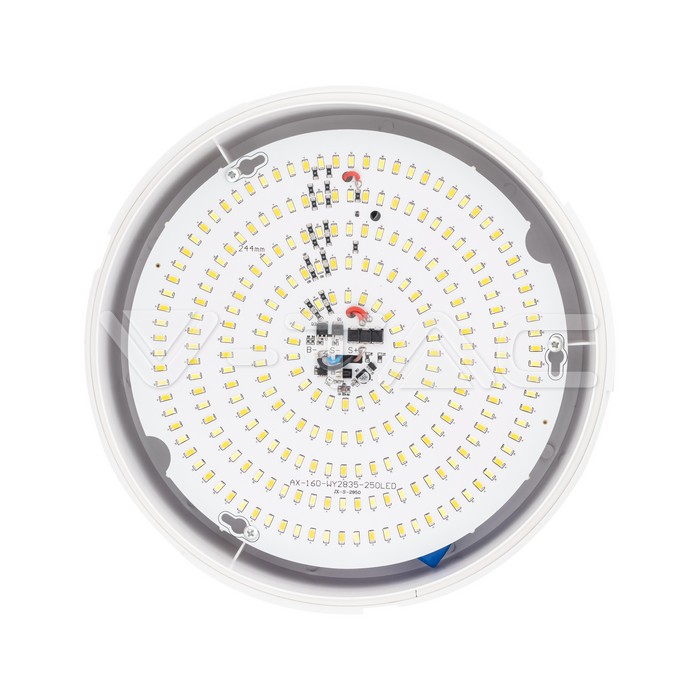 VT-8415 15W-LED SOLAR CEILING LIGHT WITH SENSOR AND RF-3 IN 1 IP65