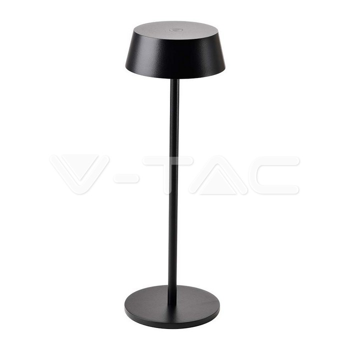 VT-7562 LED 2W TABLE LAMP 3000K BLACK BODY IP54