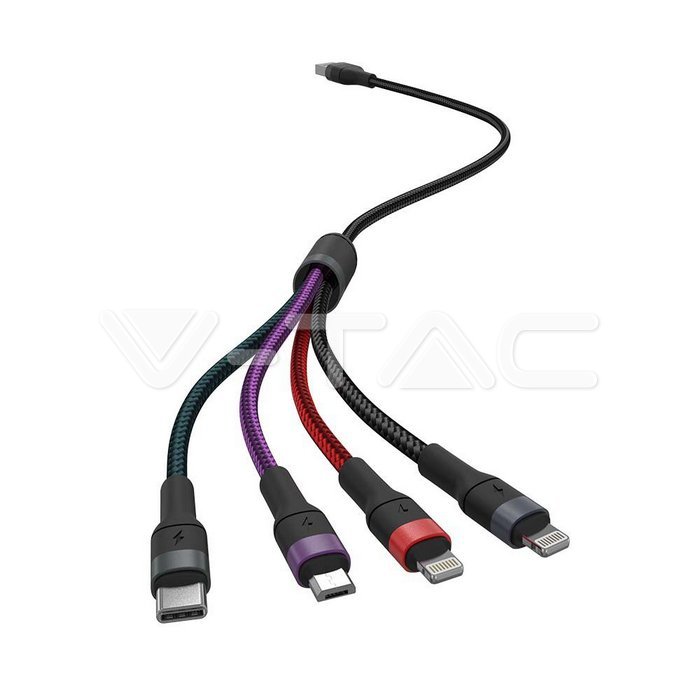 VT-5351 4 IN 1 CHARGING CABLE