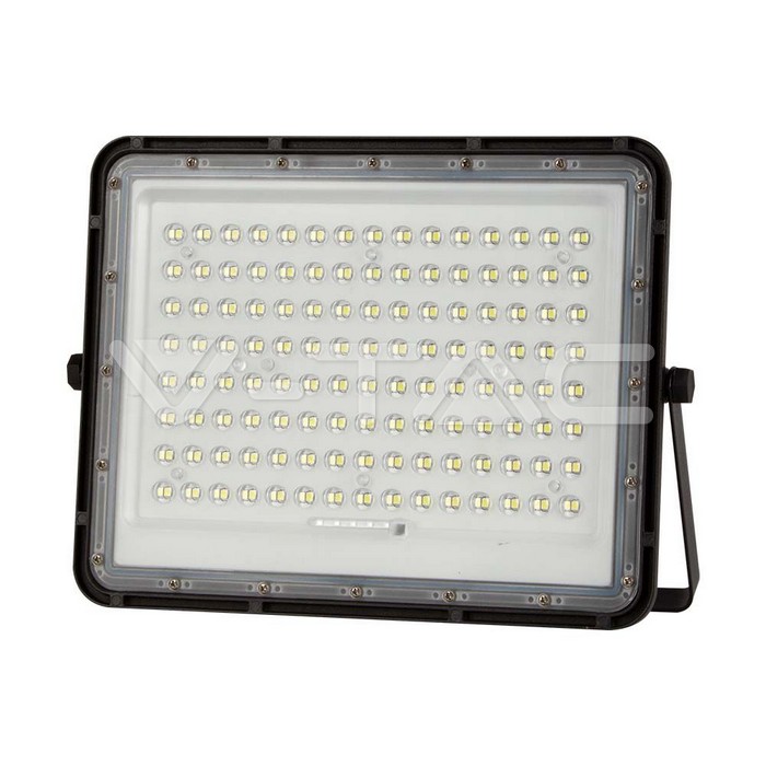 VT-180W LED SOLAR FLOODLIGHT 6400K 16000 mAh BATTERY 3M CABLE 1600 LM