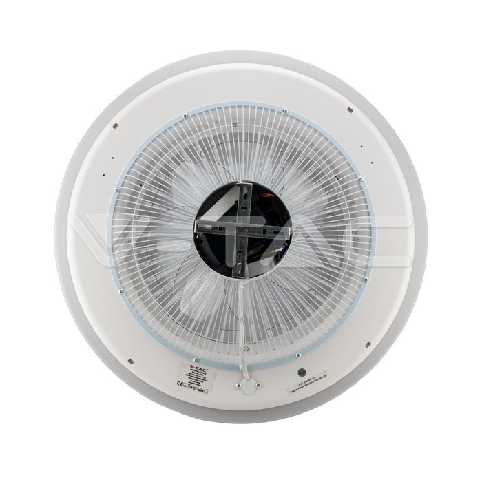 VT-5022 45W FAN WITH CEILING LIGHT &amp; RF CONTROL CCT:3 IN 1-AC MOTOR-GREY RING