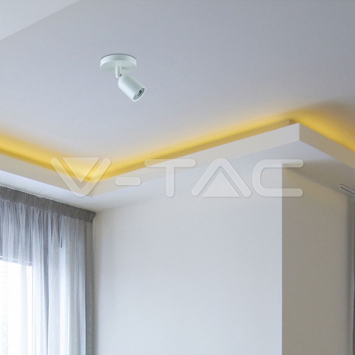 VT-823 1*GU10 WALL FIFTTING WHITE