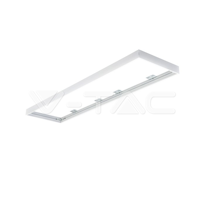Aluminum Frame 300X1200 With Screws Fixed White