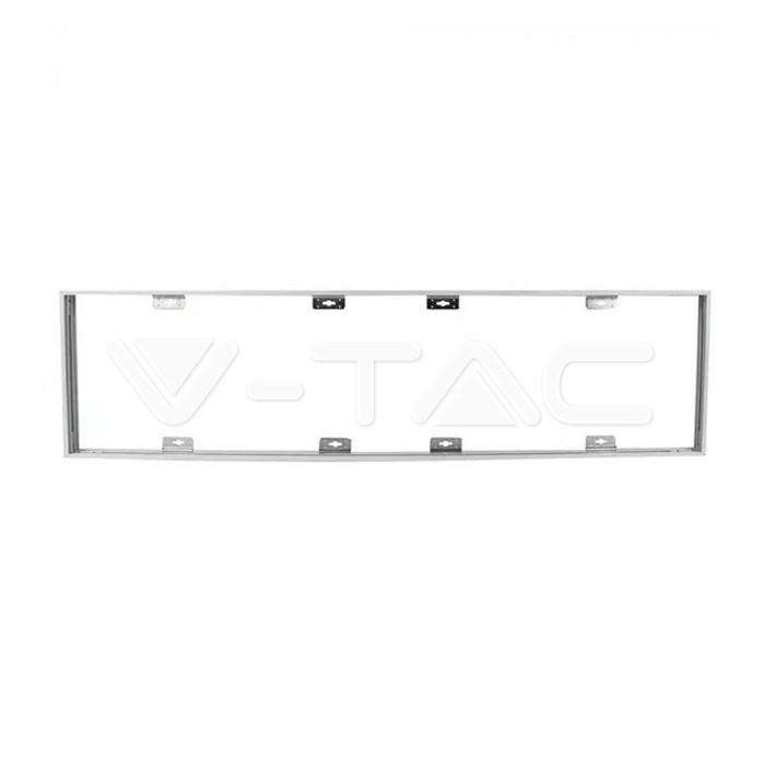 Aluminum Frame 300X1200 With Screws Fixed White