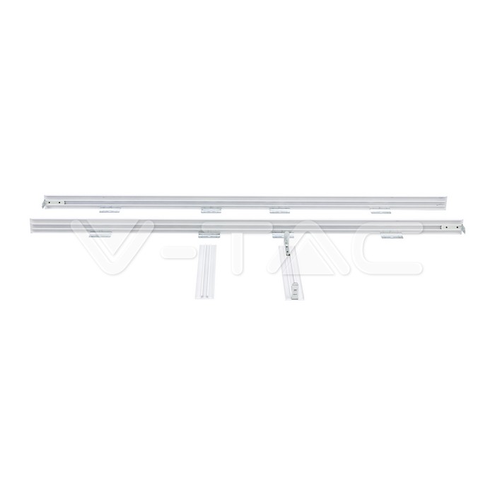Aluminum Frame 300X1200 With Screws Fixed White