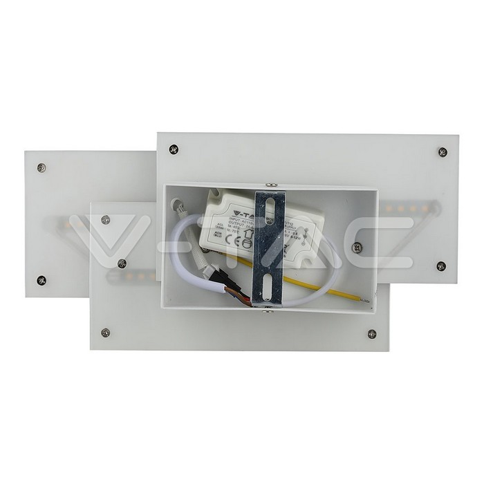 VT-712 12W LED Wall Light White Body 4000K IP20