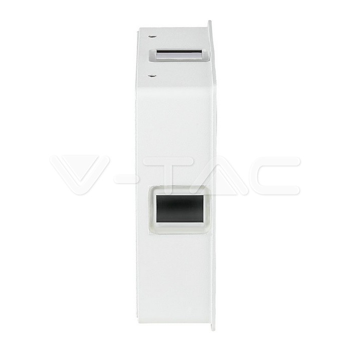 VT-704 4W LED WALL LIGHT COLORCODE:4000K IP65 WHITE BODY SQUARE