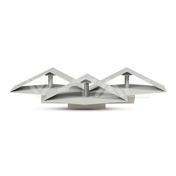 VT-709 9W LED Wall Light 3000K IP20 WHITE BODY
