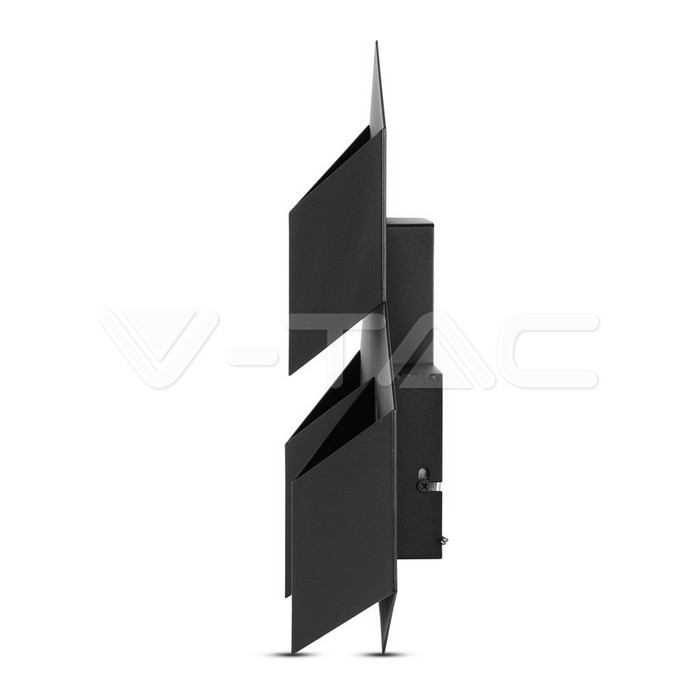VT-709 9W LED Wall Light Black Body 4000K IP20