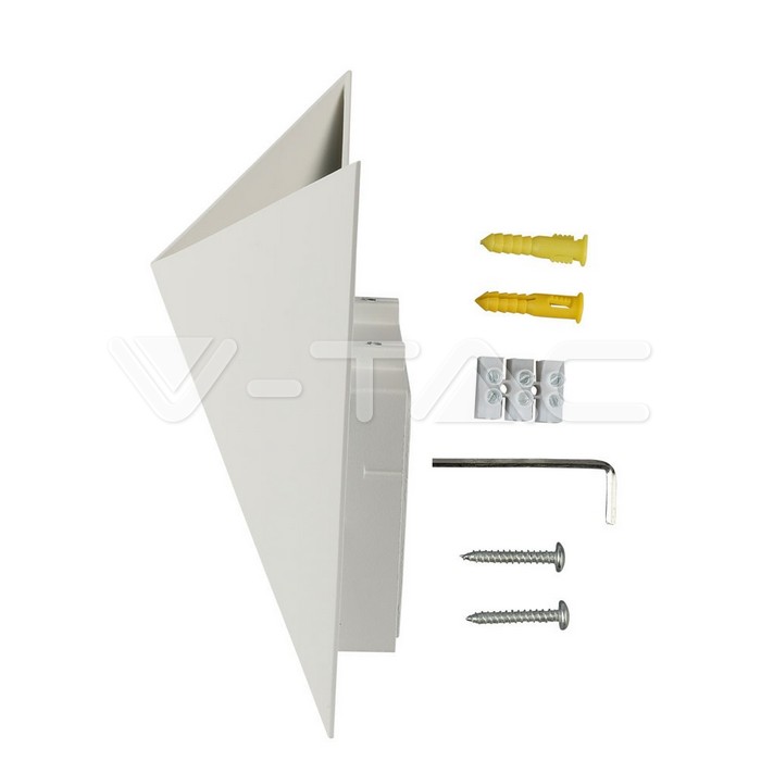 VT-825 5W LED Wall Light White Body IP65 4000K