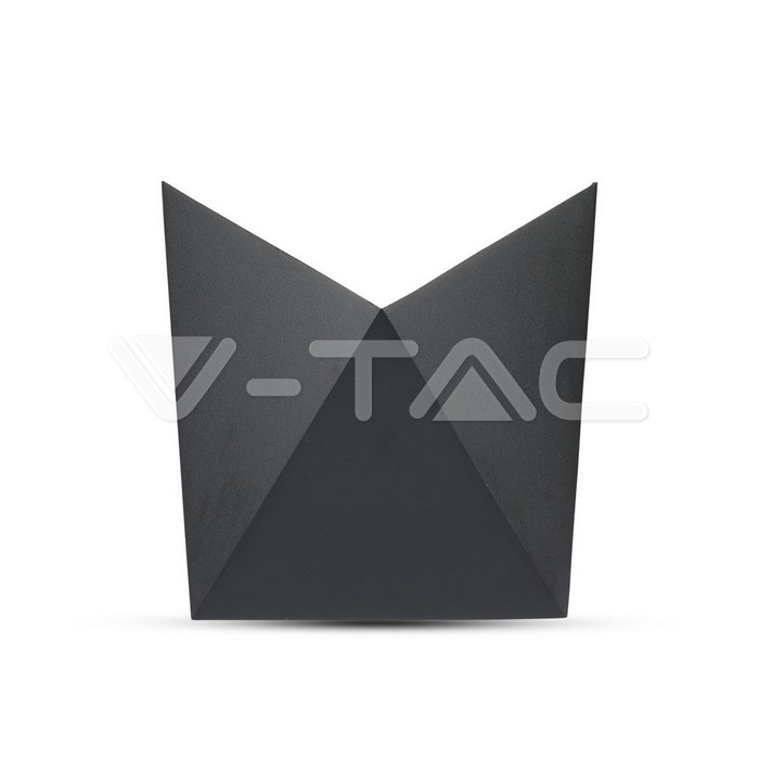 VT-825 5W LED Wall Light Black Body IP65 4000K