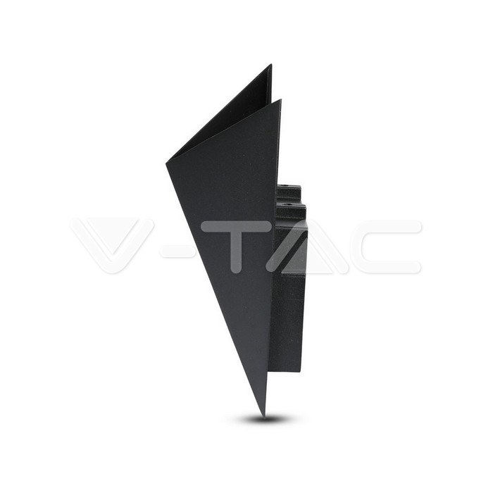 VT-825 5W LED Wall Light Black Body IP65 4000K