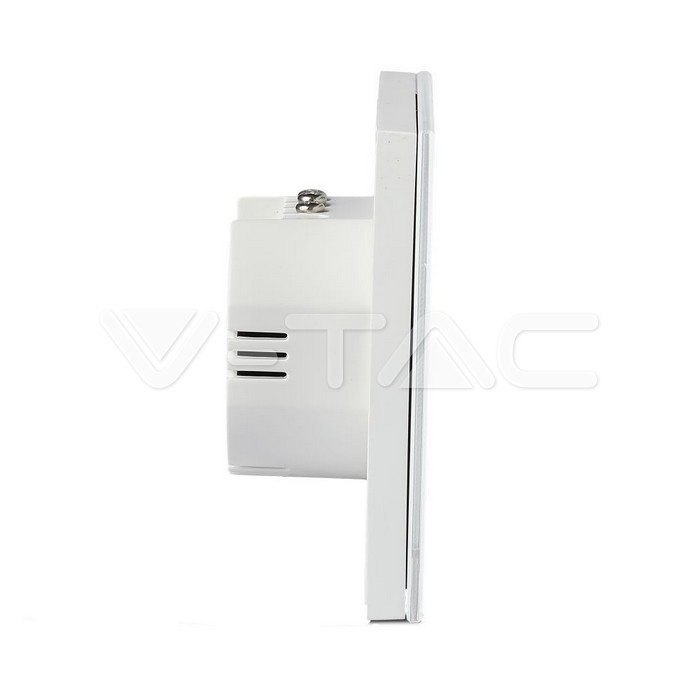 VT-5004 WIFI Touch 2 Way Switch Compatible With Amazon Alexa And Google Home White