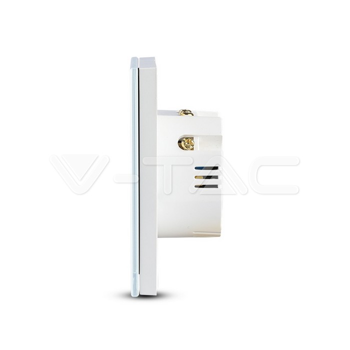 VT-5005 WIFI Touch 3 Way Switch Compatible With Amazon Alexa And Google Home White