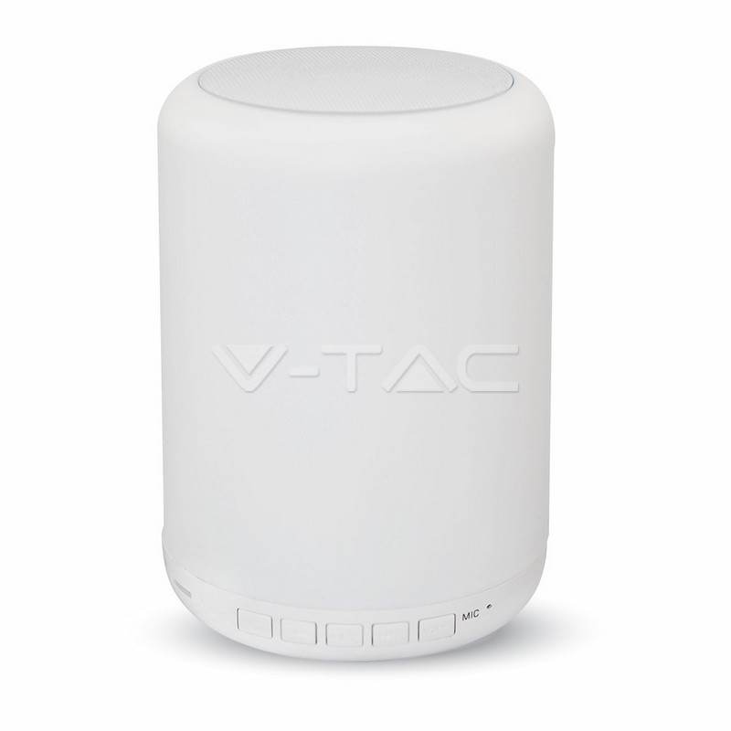 VT-1043 3W Table Lamp With Smart Speaker RGB + White 3000K
