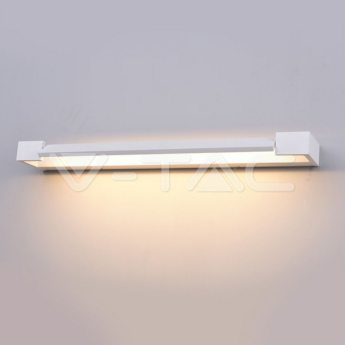 VT-819 18W LED Wall Lamp White Boddy IP44 4000K