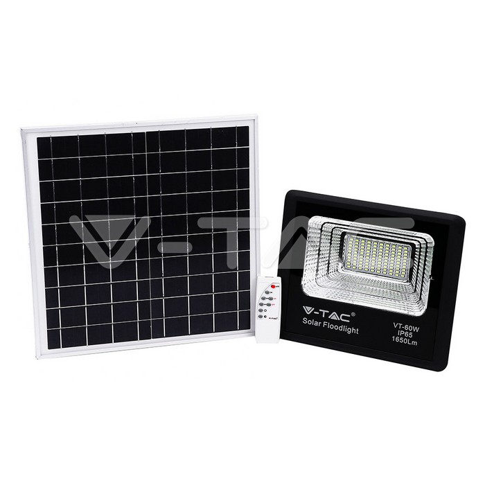 VT-60W 60W LED SOLAR FLOODLIGHT 4000K