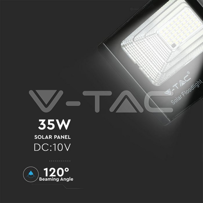 VT-200W 40W LED SOLAR FLOODLIGHT 4000K *PROMO*
