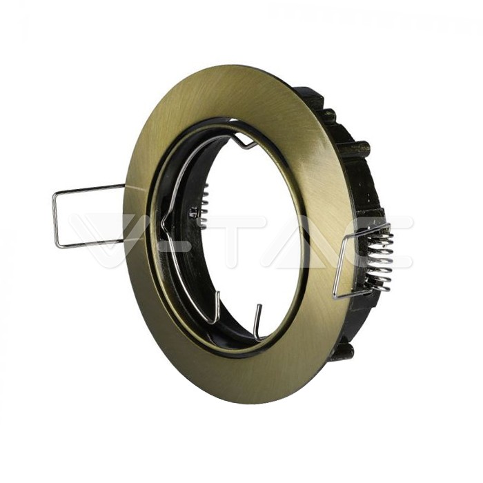 VT-779 GU10 FITTING ROUND GOLD