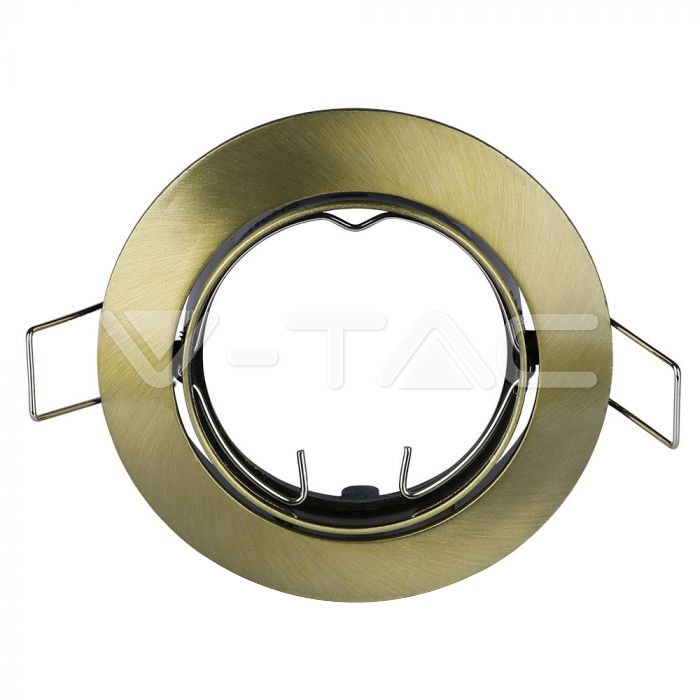 VT-779 GU10 FITTING ROUND GOLD