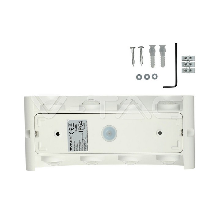 VT-848 8W LED WALL LIGHT 4000K SAND WHITE