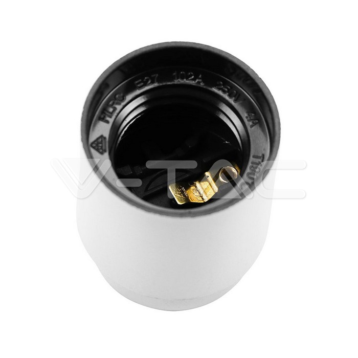 LAMPHOLDER METALLIC E27