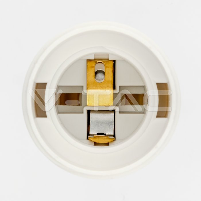 SUPPORT DE LAMPE E27 BLANC