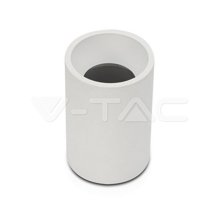 VT-802 SURFACE MOUNTED GU10 FITTING WHITE