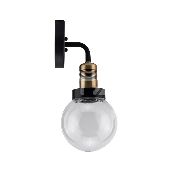 VT-720BW WALL LAMP MATT BLACK DOWN IP65