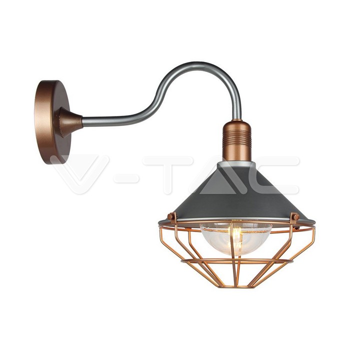 VT-720R WALL LAMP ROSE GOLD DOWN IP65