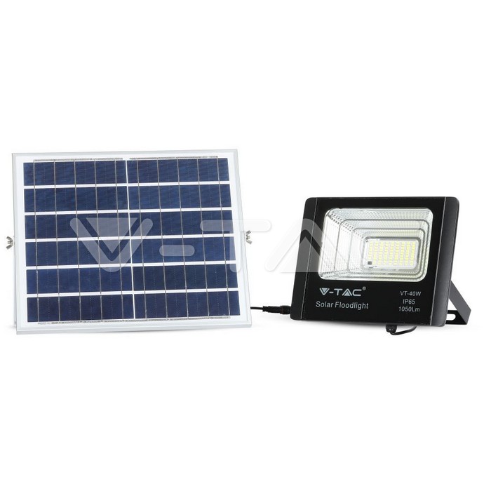 VT-40W 40W LED SOLAR FLOODLGIHT-6000K