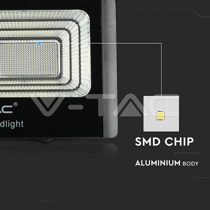 VT-300 LED SOLAR FLOODLIGHT 6000K
