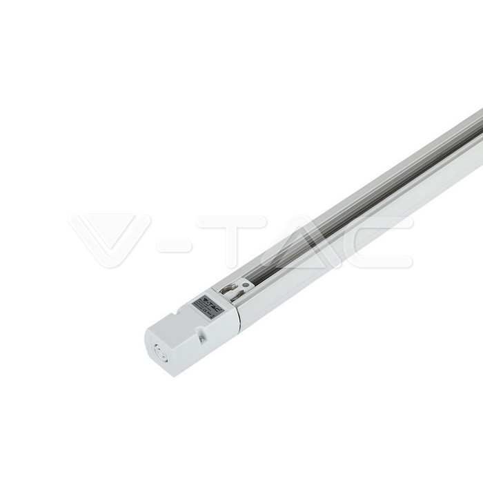 1 Meter White 4 Core Track