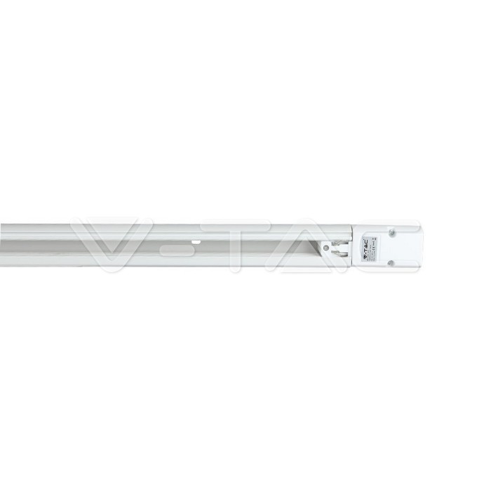 1 Meter White 4 Core Track