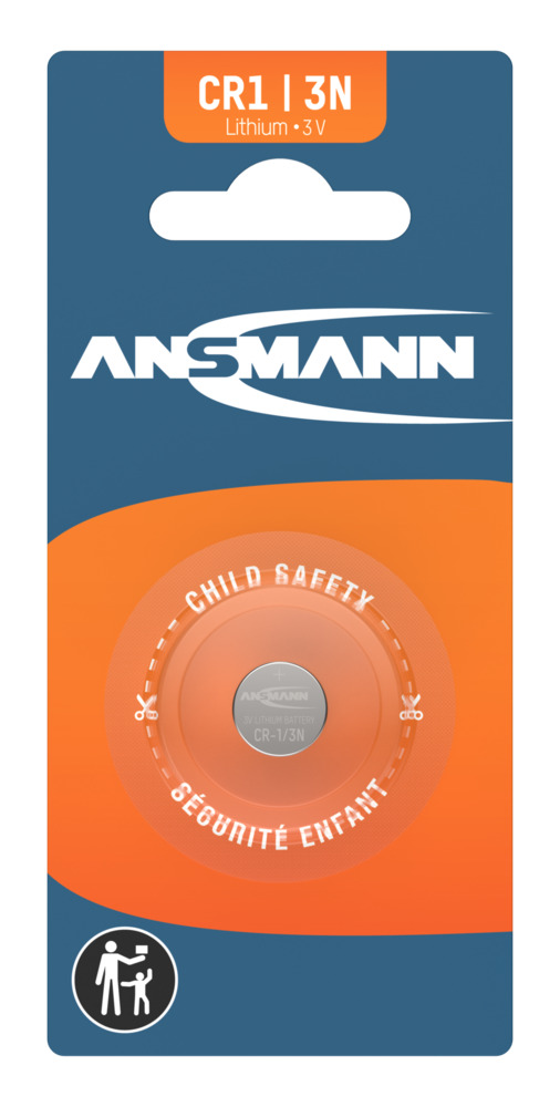 ANSMANN Pile Lithium CR1 / 3N 3V