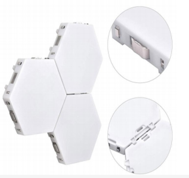 OCTOGONE RGB LIGHT 6PCS