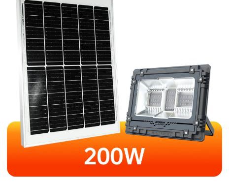 Projecteur Solaire RGB 200W