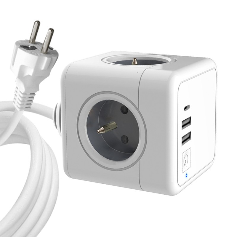 POWERCUBE 3X16A+2XUSB2.0A-1.5M