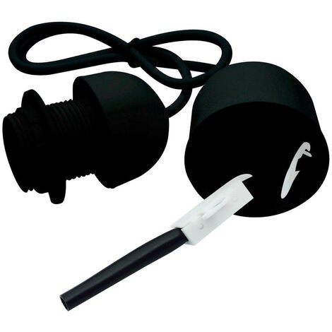 Monture plastique E27 pour suspension noir - GEFOM