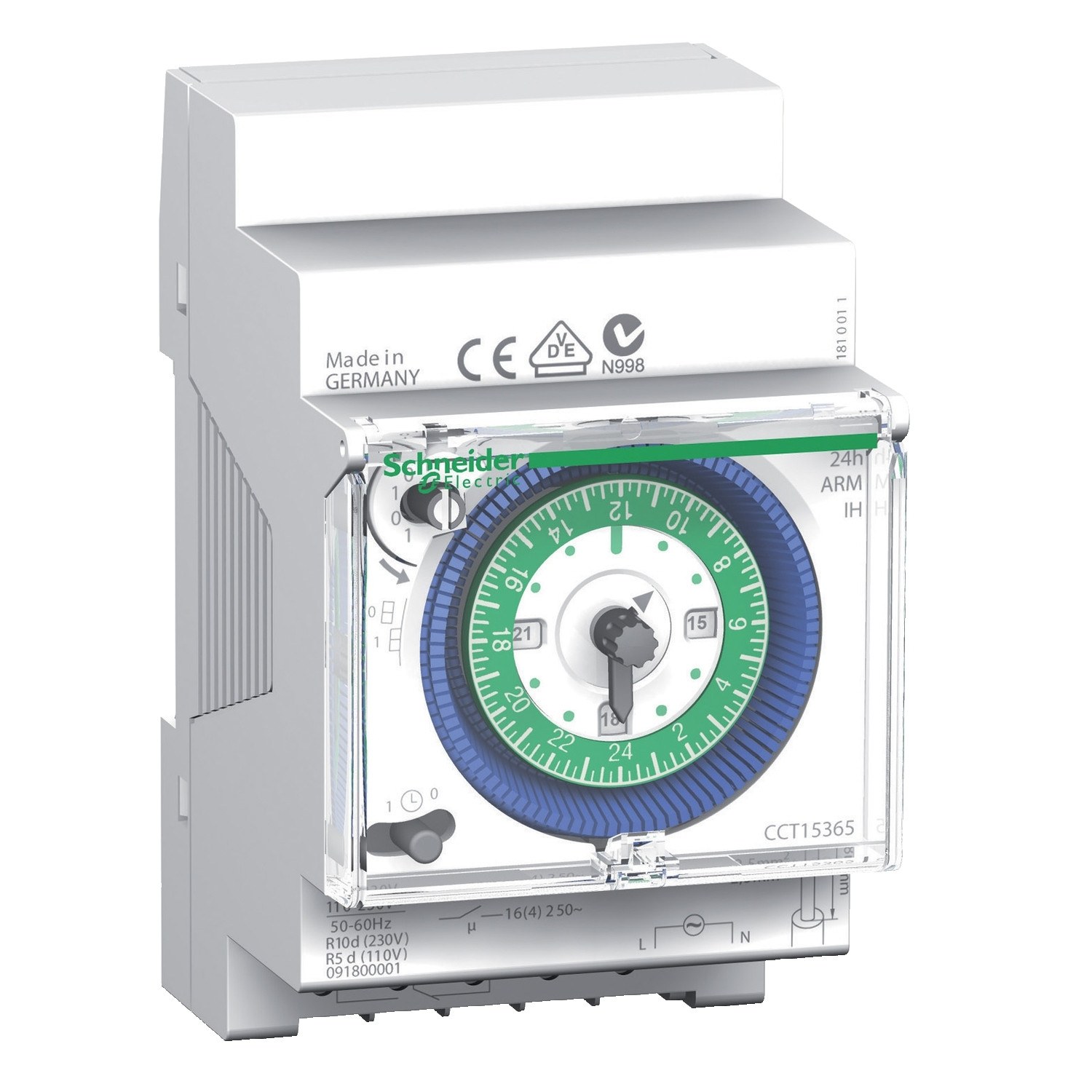 Interrupteur horaire journalier 24h IH'clic Resi9 SCHNEIDER ELECTRIC