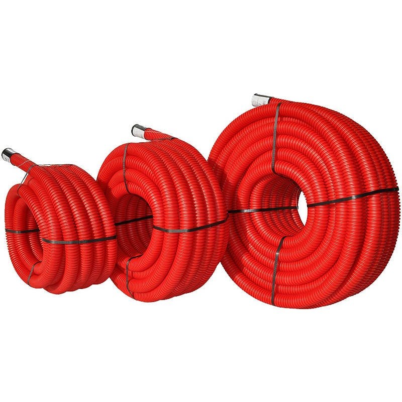 Fourreau polyéthylène rouge diamètre 90 x L.25m COURANT