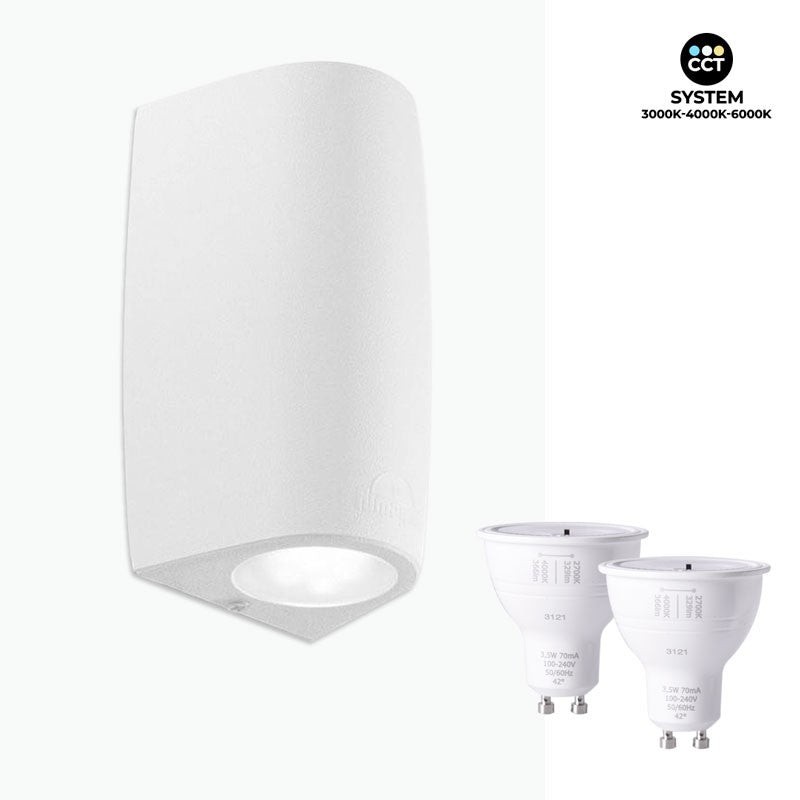 FUMAGALLI MARTA 90 2L BLANC SATIN LED GU10 6W CCT
