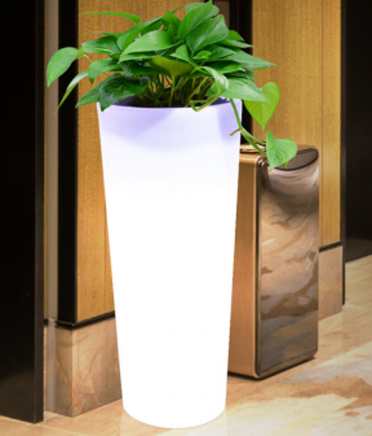 VASE MOBILIER LUMINEUX DIAM 38 H 96CM