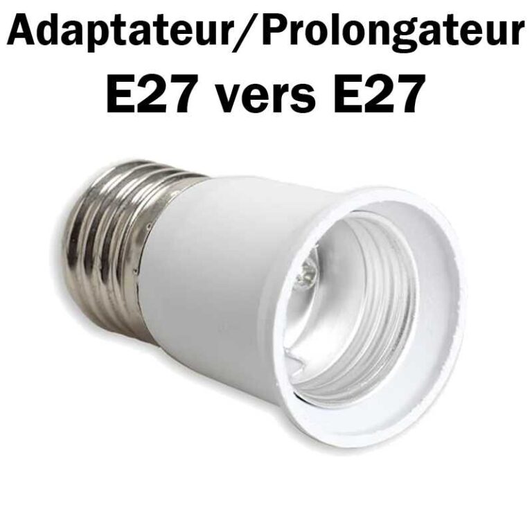 ADAPTATEUR E27 VERS E27 LA CONVERT BASE 10-14CM