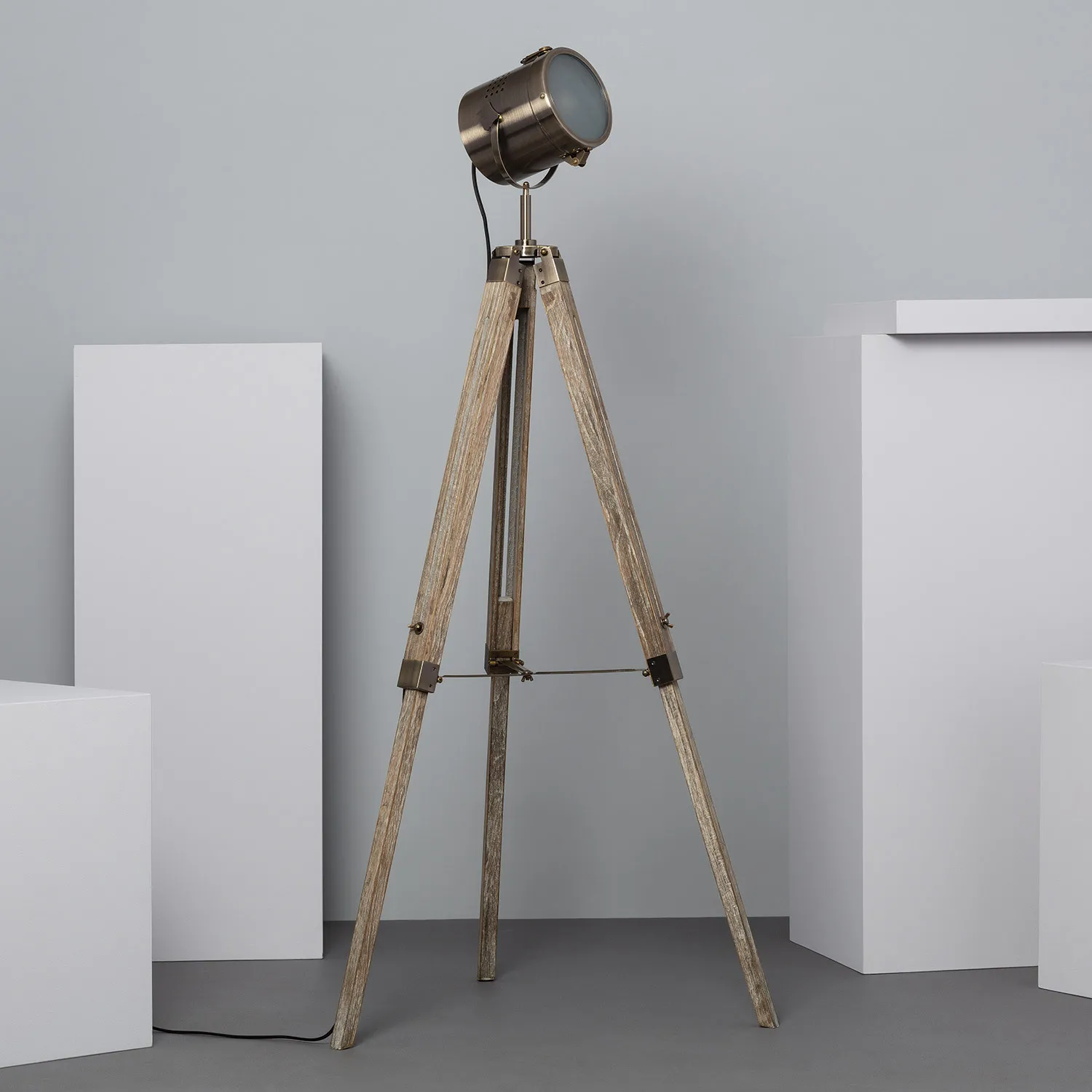 Lampadaire Valenta Argent