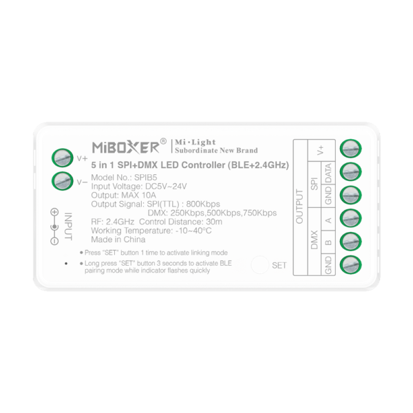 4 Zone Brightness Panel Remote（white.）